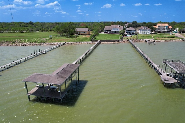 5419 W Bayshore Dr, Bacliff, TX 77518 - dock with a water view
