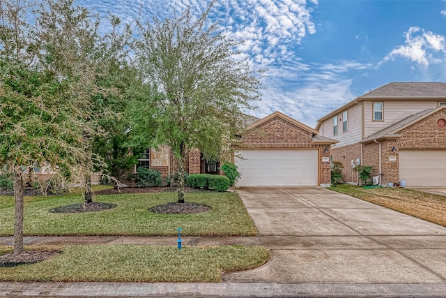 view of front of house featuring a front yard