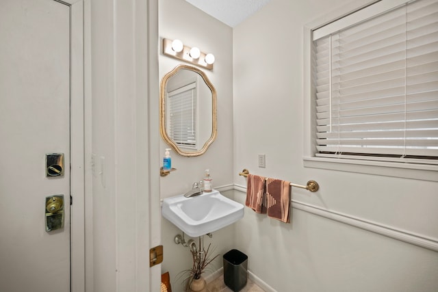 bathroom with sink