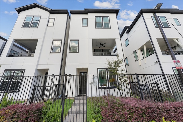 view of townhome / multi-family property