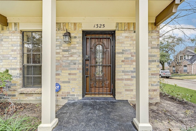 view of property entrance