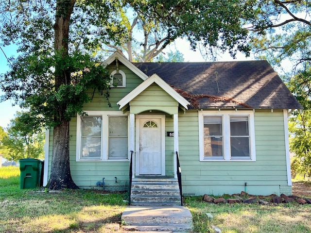 view of bungalow-style house