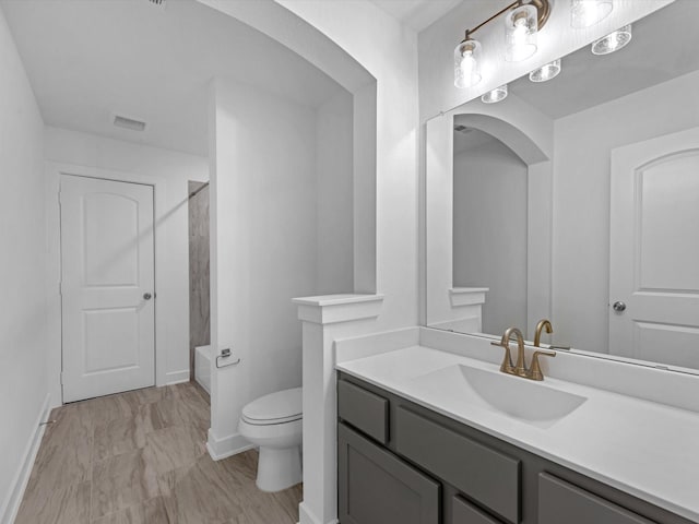 32602 Fly Fish Way, Fulshear, TX 77441 - full bathroom with vanity and marble finish floors