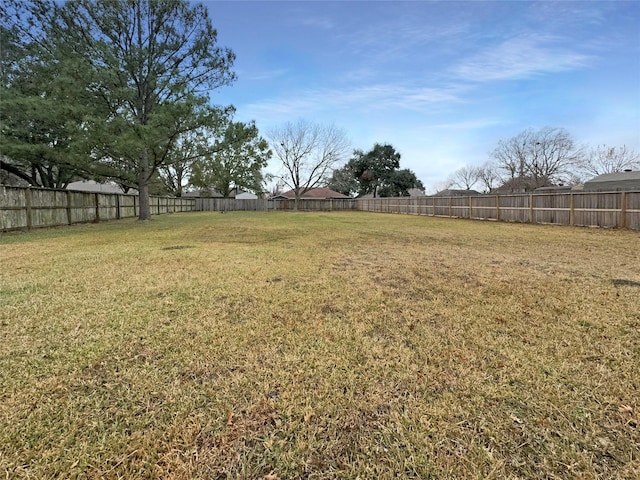 view of yard