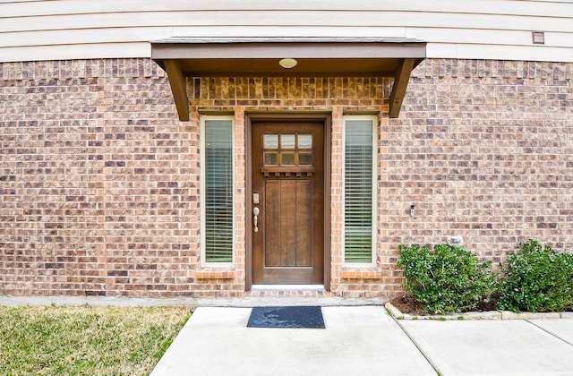 view of property entrance