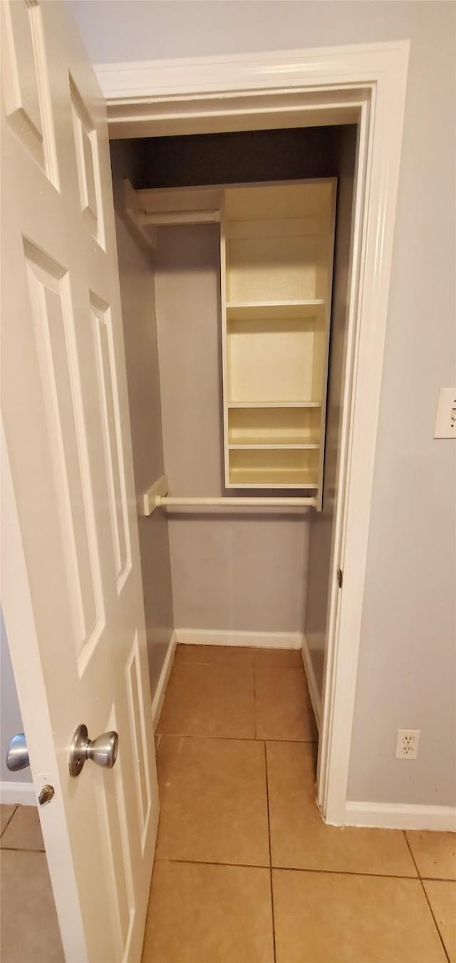 view of closet