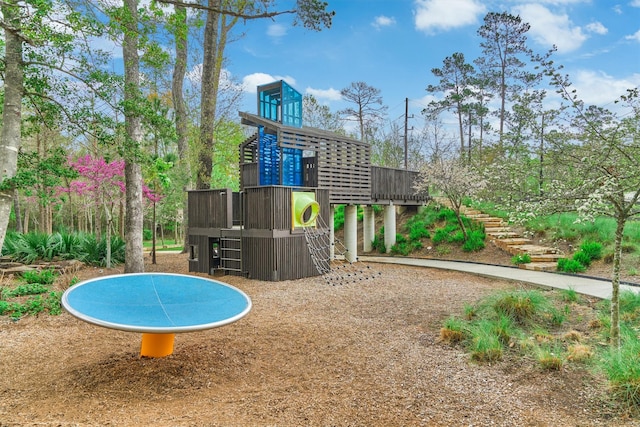 view of community playground