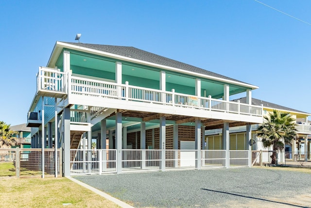 view of rear view of house