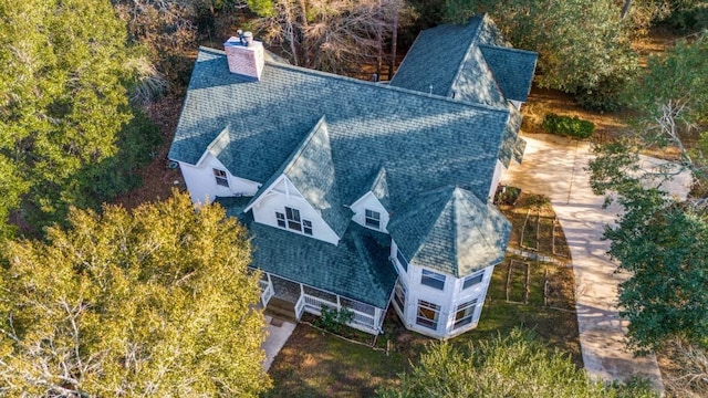 36111 Post Oak Cir, Magnolia, TX 77355 - view from above of property