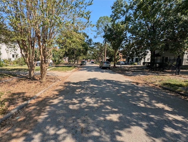 view of street