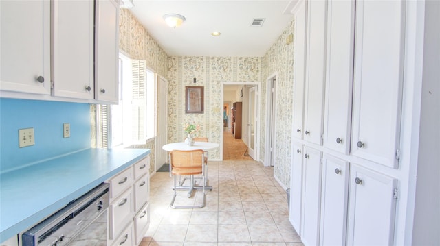 bathroom featuring tile patterned flooring