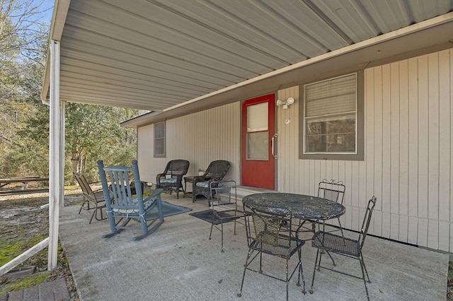 view of patio / terrace