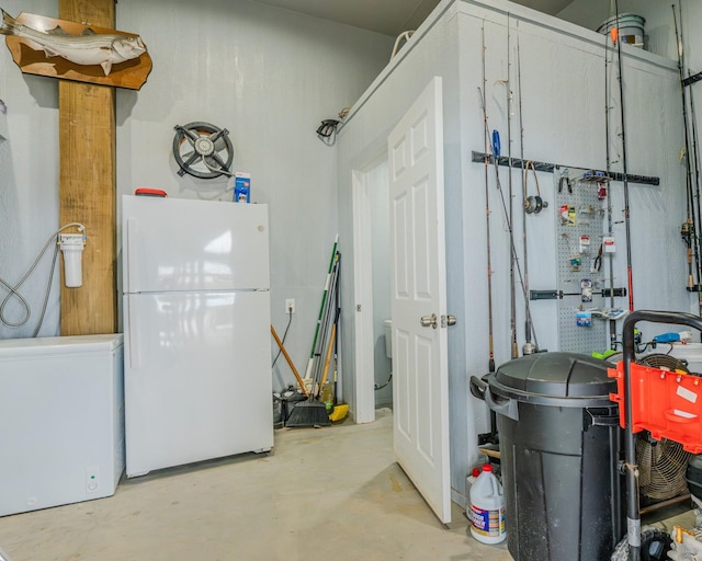 view of utility room