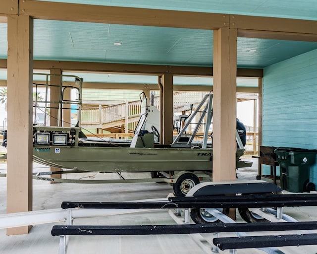 view of exercise room