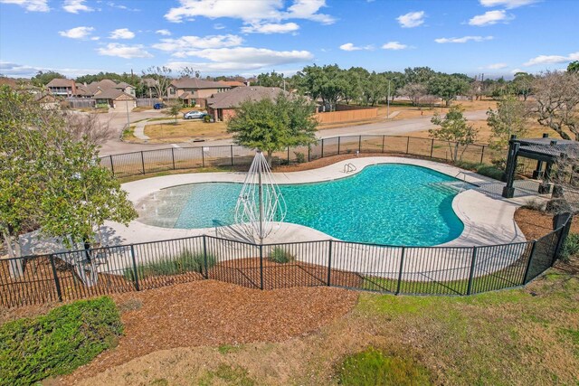 view of pool