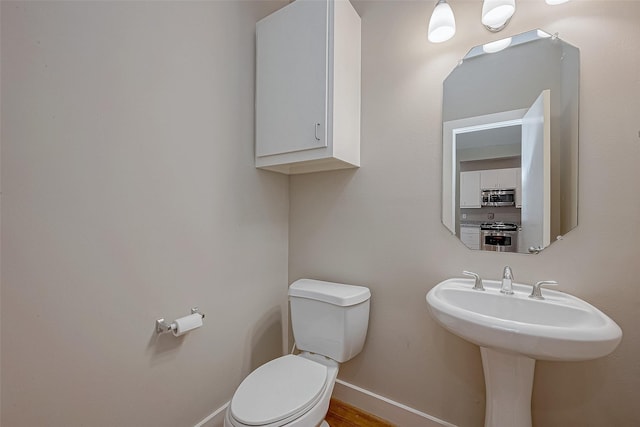 bathroom with toilet