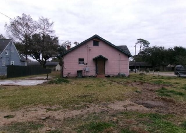 view of rear view of house