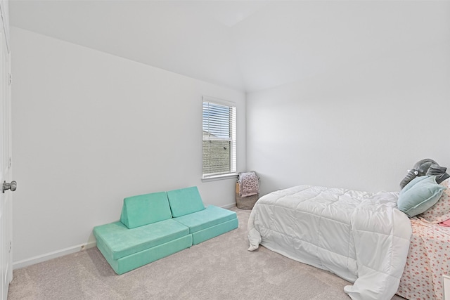 bedroom with carpet flooring