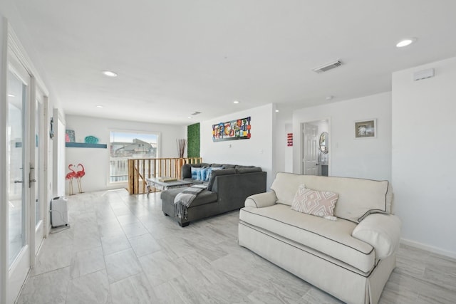 view of living room