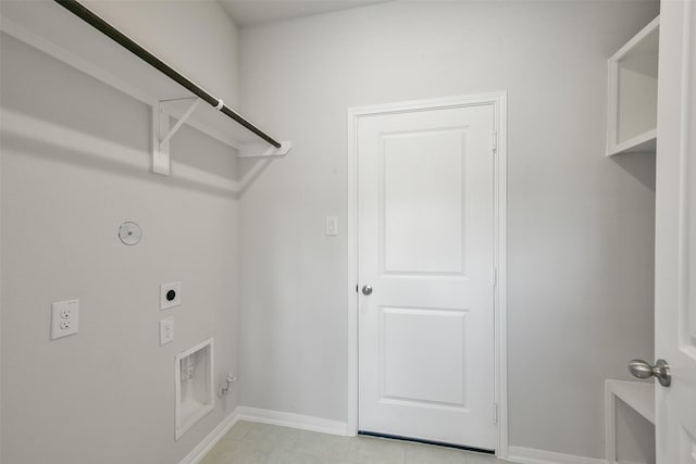 1312 Cypress Ln, Dayton, TX 77535 - washroom featuring hookup for a gas dryer and electric dryer hookup