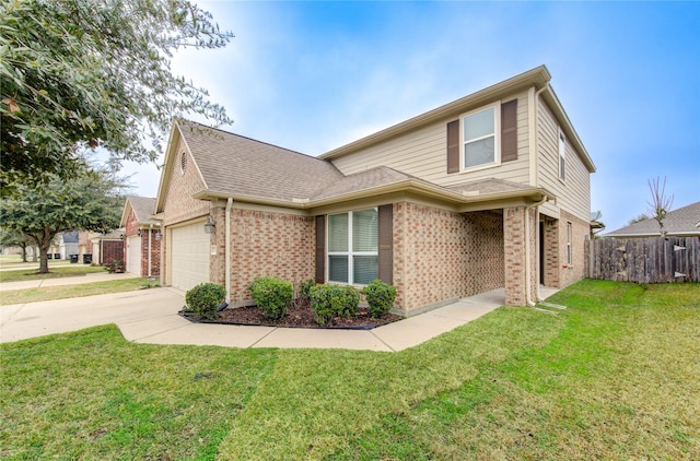 front of property featuring a front yard