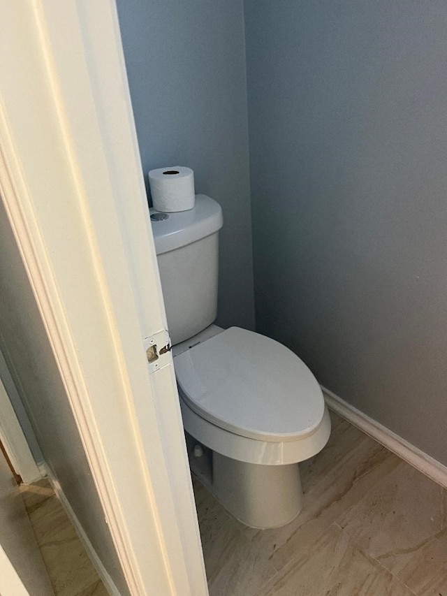 bathroom with toilet