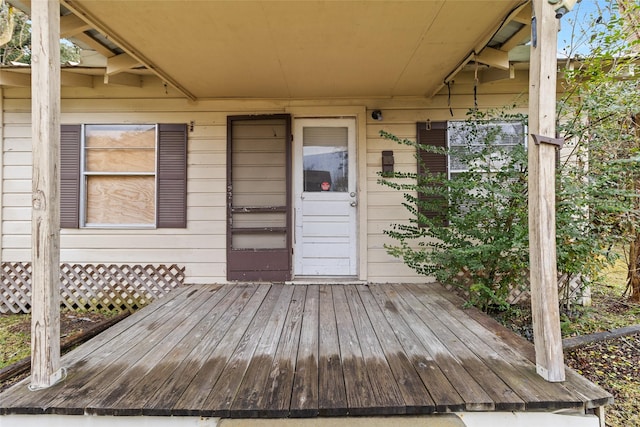 view of property entrance