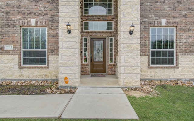 view of entrance to property