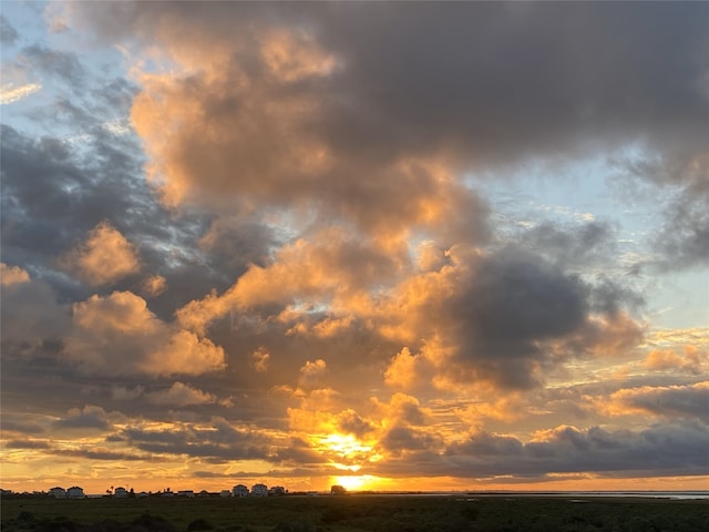 view of nature at dusk