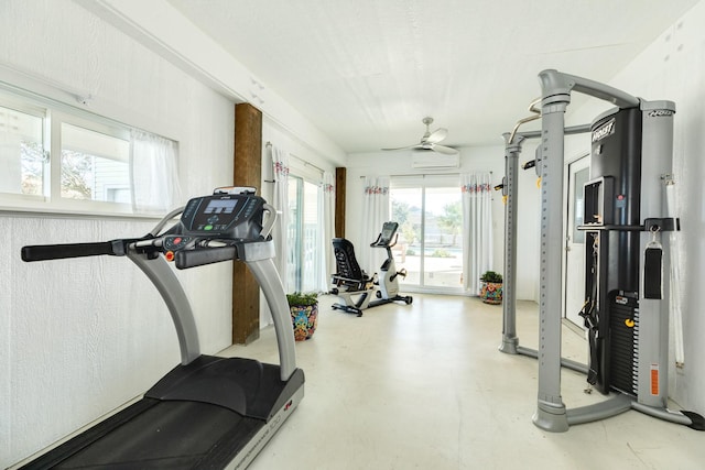 view of workout area