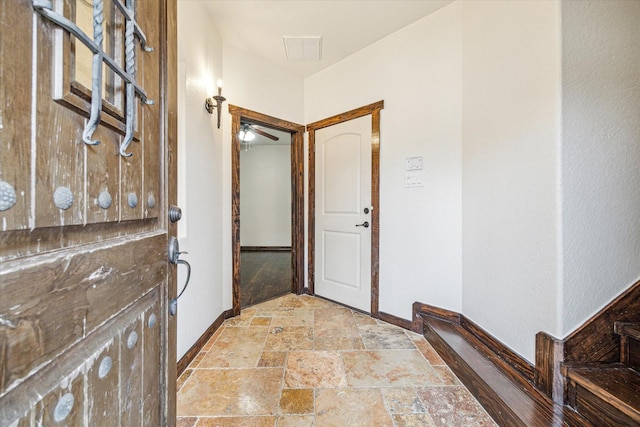 view of entrance foyer