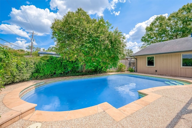 view of swimming pool