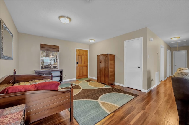 living room featuring wood-type flooring