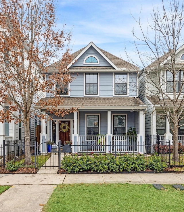 view of front of house featuring a porch