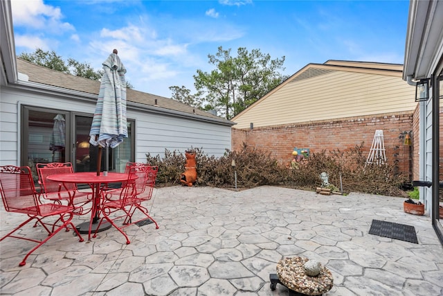 view of patio / terrace