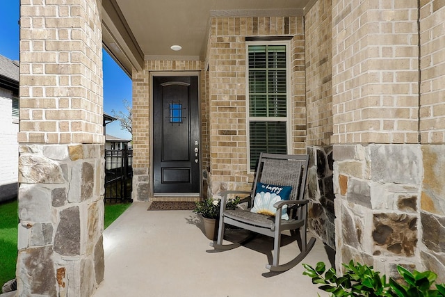 view of entrance to property