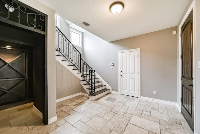 view of entrance foyer