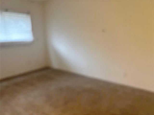 unfurnished room featuring carpet flooring