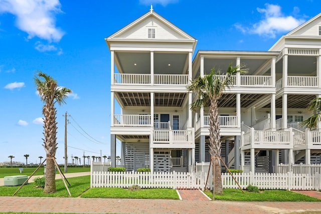 view of beach home