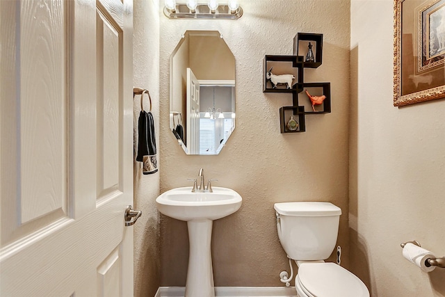 bathroom with toilet