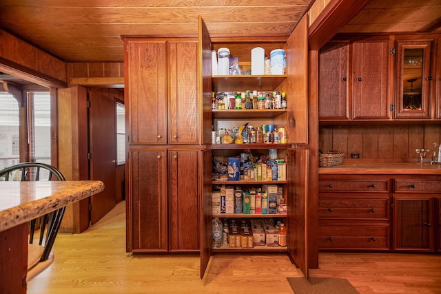 view of pantry