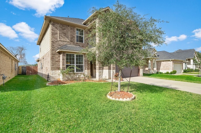 view of front of house featuring a front yard