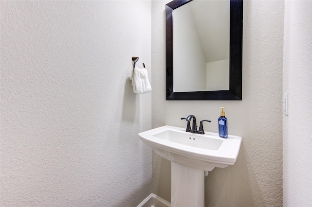 bathroom with sink