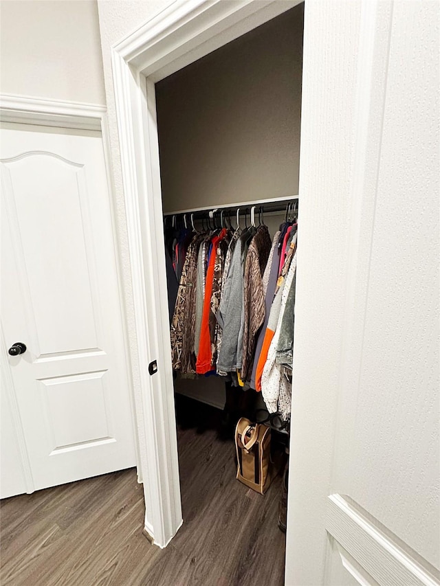 view of closet