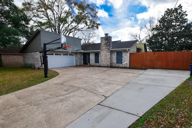 view of front of home with a front yard