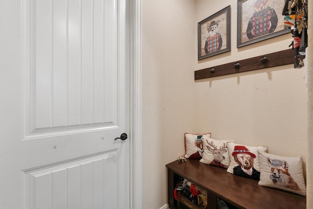 view of mudroom