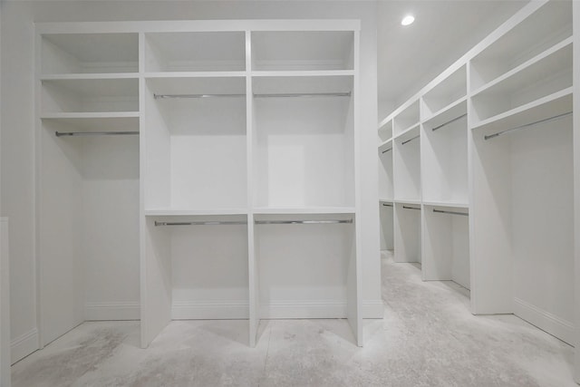 view of spacious closet