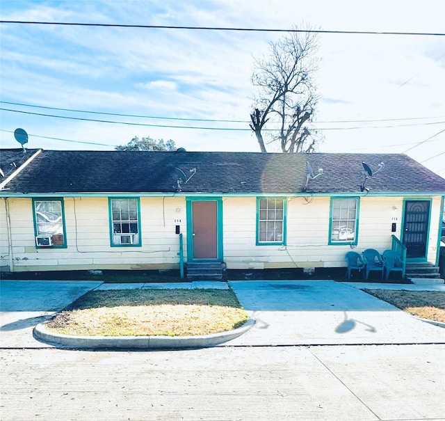 view of ranch-style home