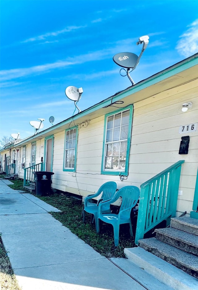 view of property exterior