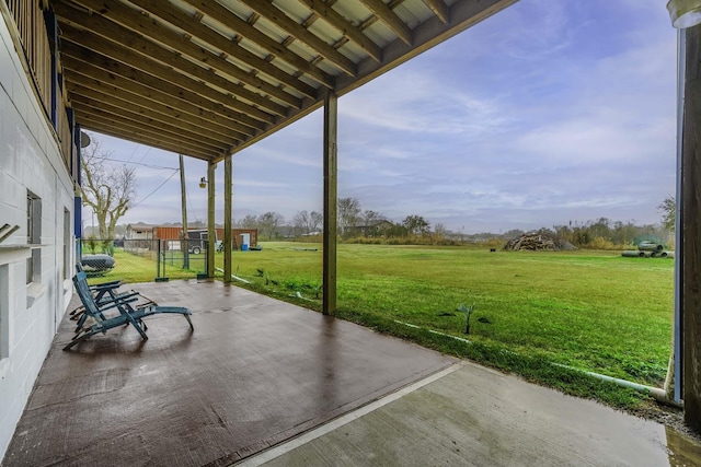 view of patio / terrace